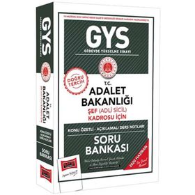 Gys T.C. Adalet Bakanlığı Şef Adli Sicil Kadrosu İçin Konu Özetli Soru Bankası-Yargı Yayınları