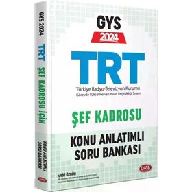 Gys Trt Şef Kadrosu için Konu Anlatımlı Soru Bankası Görevde Yükselme 2024 - Data Yayınları