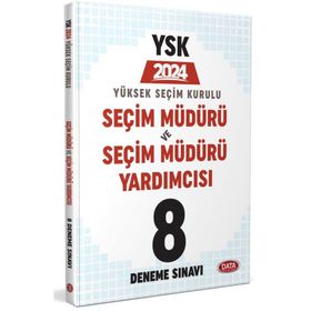GYS YSK Seçim Müdürü ve Seçim Müdür Yardımcısı 8 Deneme - Data Yayınları