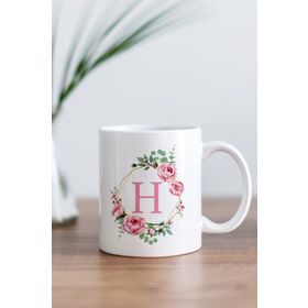 H Harfi Kupa Bardak