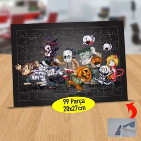 H1 Cadılar Bayramı Kutlaması 99 Parça Puzzle Yapboz Tablo