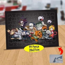 H1 Cadılar Bayramı Kutlaması 99 Parça Puzzle Yapboz Tablo