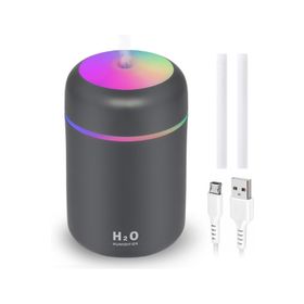 H2O Humidifier 300 ml Ultrasonik Hava Nemlendirici Buhar Makinesi