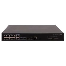 H3C LC-5130S-12TP-HPWR-EI-GL 8 Port Gigabit+ 2XRJ45/2XSFP Combo L2+ Yönetilebilir 125 W POE Switch