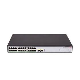 H3C S1600V2-26P-HPWR 24 Port 10/100/1000 370W PoE +2SFP Yönetilebilir Switch