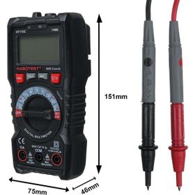 Habotest Dijital Fenerli HT-113C Multimetre ve Ampermetre Ölçü Aleti