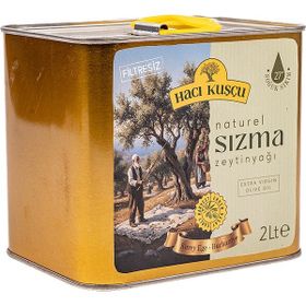 Hacı Kuşçu Zeytinyağı 2 lt Erken Hasat Natürel Sızma Zeytinyağı