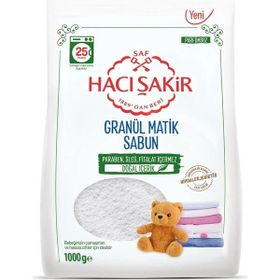 Hacı Şakir 1000 gr Granül Matik Bebekler Çamaşır Deterjanı