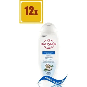 Hacı Şakir 12x500 ml Hindistan Normal Saçlar Şampuan