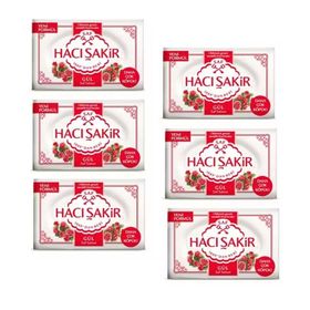 Hacı Şakir 150 gr 6 Adet Gül Banyo Sabunu