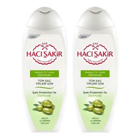 Hacı Şakir 2'si 1 Arada Zeytinyağlı 500 ml Şampuan