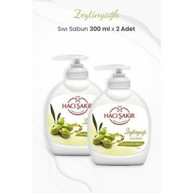 Hacı Şakir 2x300 ml Zeytinyağlı Nemlendirici Sıvı Sabun