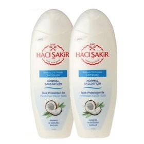 Hacı Şakir 2x500 ml Hindistan Cevizi Sütü Şampuan