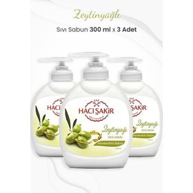 Hacı Şakir 300 ml Zeytinyağı Sıvı Sabun (12 adet)