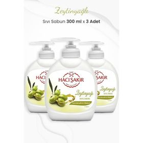 Hacı Şakir 300 ml Zeytinyağı Sıvı Sabun (12 adet)