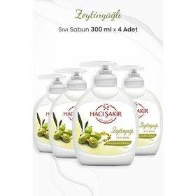 Hacı Şakir 300 ml Zeytinyağı Sıvı Sabun (12 adet)