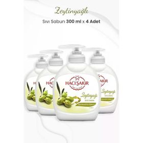 Hacı Şakir 300 ml Zeytinyağı Sıvı Sabun (12 adet)