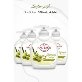 Hacı Şakir 300 ml Zeytinyağı Sıvı Sabun (12 adet)