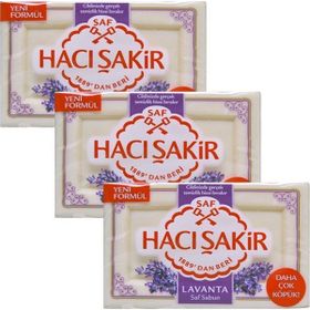 Hacı Şakir 3x150 gr Lavanta Banyo Sabunu