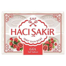Hacı Şakir 4'lü Güllü Banyo Sabunu