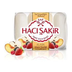 Hacı Şakir 4'lü Tazelik Klasik Meyve Tazeliği El Sabunu