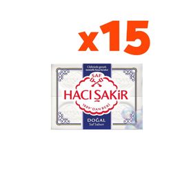 Hacı Şakir 4x150 gr 15'li Doğal Banyo Sabunu