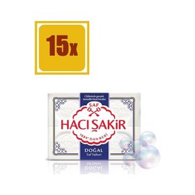 Hacı Şakir 4x150 gr 15'li Doğal Banyo Sabunu