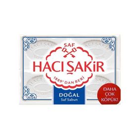 Hacı Şakir 4x150 gr 15'li Doğal Banyo Sabunu