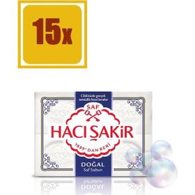 Hacı Şakir 4x150 gr 15'li Doğal Banyo Sabunu