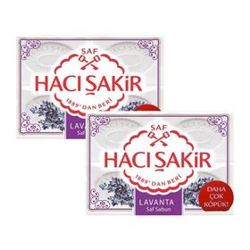 Hacı Şakir 4x150 gr 2 Adet Lavanta Kalıp Sabun