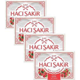Hacı Şakir 4x150 gr 4 Adet Gül Kalıp Sabun