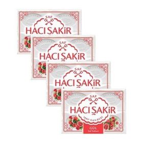 Hacı Şakir 4x150 gr 4 Adet Gül Kalıp Sabun