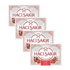 Hacı Şakir 4x150 gr 4 Adet Gül Kalıp Sabun