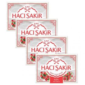 Hacı Şakir 4x150 gr 4 Adet Gül Kalıp Sabun