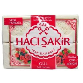Hacı Şakir 4x150 gr Gül Kalıp Sabun