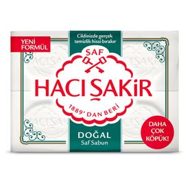 Hacı Şakir 4x200 gr Doğal Saf Sabun