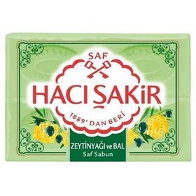 Hacı Şakir 4x600 gr Zeytinyağı ve Bal Banyo Sabunu