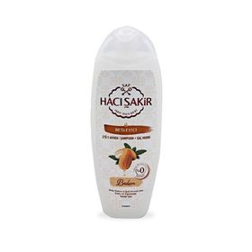 Hacı Şakir 500 ml Badem 2si 1 Arada Besleyici Şampuan