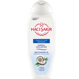 Hacı Şakir 500 ml Hindistan Cevizli Normal 12 Adet Şampuan