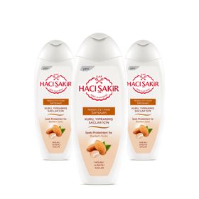 Hacı Şakir 500 ml x 3 Adet Badem Sütü Şampuan