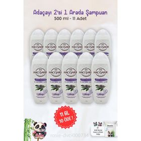 Hacı Şakir Adaçayı 2'si 1 Arada Kepeğe Karşı 11x500 ml Rosie Şampuan