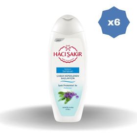 Hacı Şakir Adaçayı Kepeklenen Saçlar için 6x500 ml Şampuan
