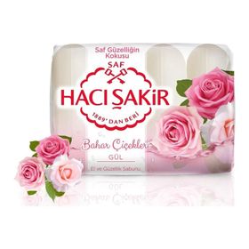 Hacı Şakir Bahar Çiçekleri Gül 4x70 Gr Güzellik Sabunu