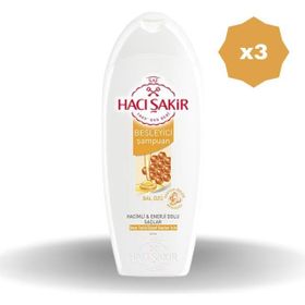 Hacı Şakir Bal İnce Telli 3x500 ml Şampuan