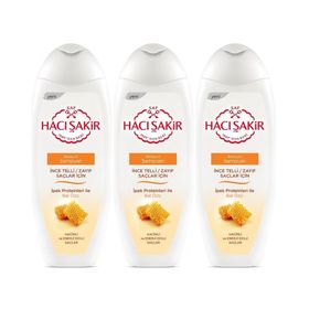 Hacı Şakir Bal Özlü 3x500 ml Şampuan