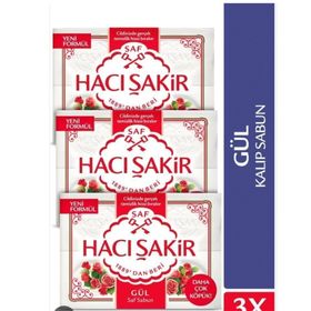 Hacı Şakir Banyo Saf Gül 600 gr Katı Sabun
