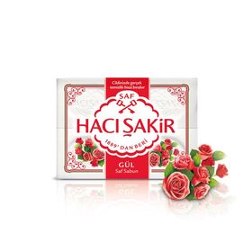 Hacı Şakir Beyaz 600 gr Gül Banyo Sabun