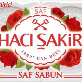 Hacı Şakir Beyaz 600 gr Gül Banyo Sabun