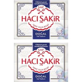 Hacı Şakir Doğal 2x600 gr Banyo Sabunu