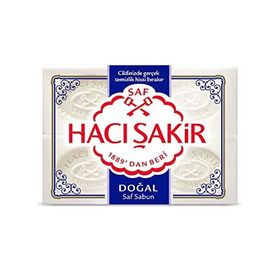 Hacı Şakir Doğal Geleneksel 4 Adet Beyaz Sabun